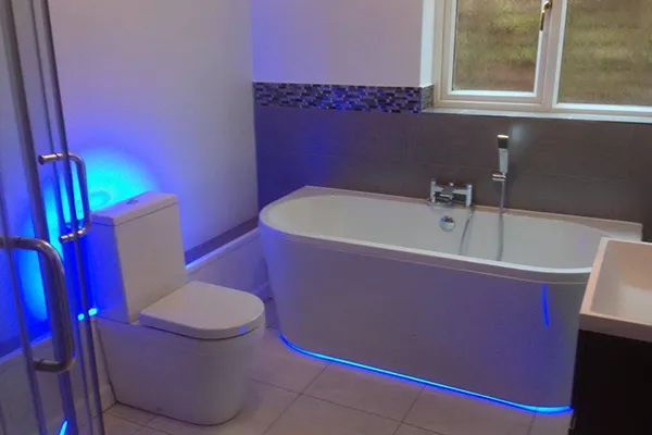 An image of a bathroom after we've refurbished it